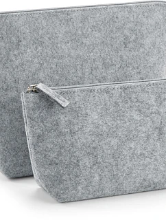 BagBase BG 724 Plstená toaletná taška 52.0724 šedá melírovaná