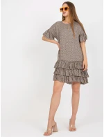 Šaty CHA SK 1420.19 tmavá lila