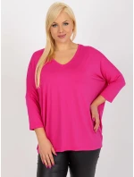 Blúzka RV BZ 5745.18 tmavo ružová