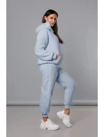 Teplý blankytný teplákový dámsky komplet (YP-1104) Teplý blankytný teplákový dámsky komplet (YP-1104)