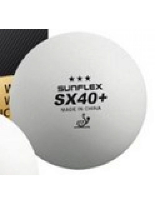 Loptička na stolný tenis Sunflex *** 3 ks. S33306