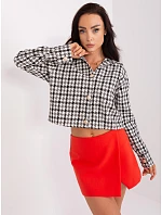 Bunda LK KR 509432.27 čierna a biela Bunda LK KR 509432.27 čierna a biela