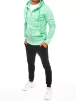 FashionStreet pánska mätovo-čierna tepláková súprava AX0654