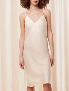 Dámska nočná košieľka Silky Sensuality NDW X - ECRU WHITE - ecru 1595 - TRIUMPH
