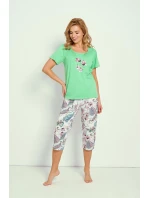 Taro Lia 3344 cr/r M-XL W25 dámske pyžamo