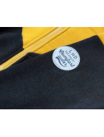 Žlto-čierny dámsky dres - mikina a nohavice (AMG690)