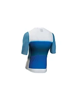 Cyklistické tričko NORTHWAVE Blade Air Jersey S/S, bielo-modré Cyklistické tričko NORTHWAVE Blade Air Jersey S/S, bielo-modré