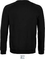 NEOBLU Nelson Men Pánska mikina s raglánovými rukávmi 24.3194 deep black NEOBLU Nelson Men Pánska mikina s raglánovými rukávmi 24.3194 deep black