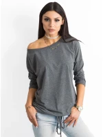 Blúzka RV BZ 4691.36P tmavo šedá