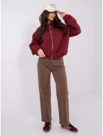 Mikina WT BL A1460.58 bordová Mikina WT BL A1460.58 bordová