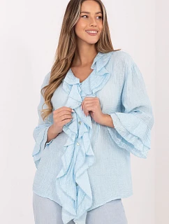 Košeľa s dlhým rukávom model 226239 Taliansko Moda