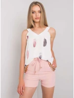 Šortky DHJ SN 13260.38P svetlo ružová