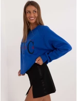 Mikina EM BL 857.88 kobaltovo modrá