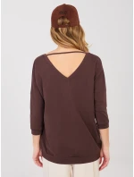 Blúzka RV BZ A1192.71 tmavohnedá