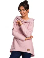 B131 Sveter s vysokým golierom - indigo B131 Sveter s vysokým golierom - indigo