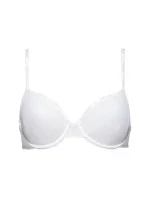 Dámska podprsenka s ľahkou podšívkou Demi QF4630E - Calvin Klein