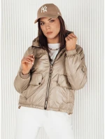 Dámska prechodná bunda ARON camel FashionStreet TY4112 Dámska prechodná bunda ARON camel FashionStreet TY4112