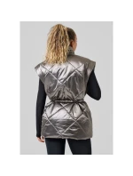 CASALL Mellow Wrap Quilt Vest sivá
