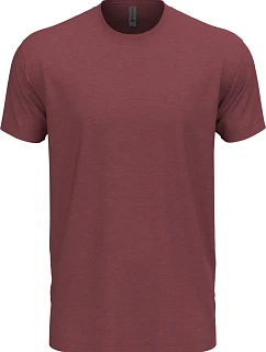 Next Level Apparel N 6210 Unisex tričko z materiálu CVC 08.6210 melírovaná bordová