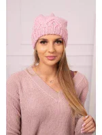 Dámska čiapka Ramona K383 powder pink