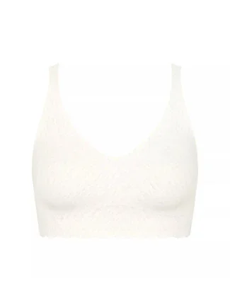ZERO Feel Bliss Bralette - WHITE - biela 00GZ - SLOGGI