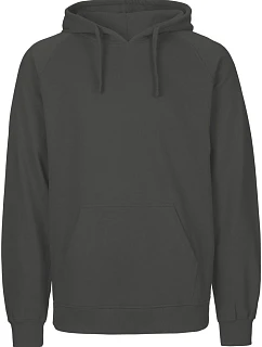 Neutral O 63101 Pánska mikina s kapucňou z bio bavlny 77.6311 charcoal