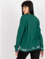 Mikina RV BL 7809.37X tmavo zelená