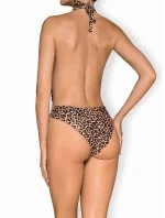 Fantastické jednodielne plavky Cancunella leopardí - Obsessive