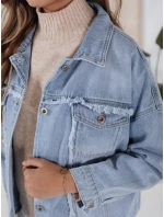 Dámska džínsová bunda DENZARIA modrá FashionStreet TY4905 Dámska džínsová bunda DENZARIA modrá FashionStreet TY4905