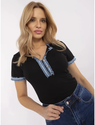 Blúzka NM TS V8319.95 čierna