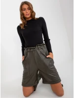 Šortky VI SN 155.65P tmavá khaki Šortky VI SN 155.65P tmavá khaki