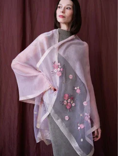 Art Of Polo 23423 Nežný kvetinový šál