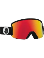 Snowboardové okuliare Volcom GARDEN GLOSS BLACK/RED CHROME (VG0122100)