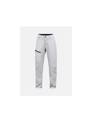 Dámske nohavice PEAK PERFORMANCE W Scale Softshell Pants, šedá farba Dámske nohavice PEAK PERFORMANCE W Scale Softshell Pants, šedá farba