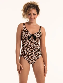 Style Violetta jednodielne plavky 7866 braunschwarz - RosaFaia