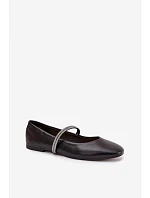 Dámske baleríny 2732 Ilirene black - Sweet Shoes Dámske baleríny 2732 Ilirene black - Sweet Shoes