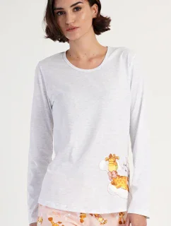 Dámske dlhé pyžamo Žirafa