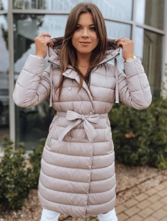 Dámska prešívaná bunda KENTIA kabát fialová FashionStreet TY2905