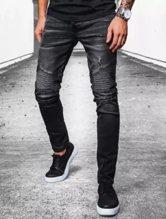 Pánske sivé nohavice FashionStreet UX3917