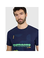 Pánske tričko s potlačou 4F 4FRAW25TTSHM3378-31S pánske