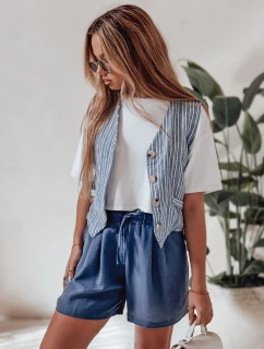 Dámske šortky RELAX TIME blue FashionStreet SY0459