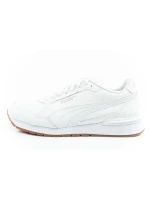 Puma ST Runner v4 športové topánky pánske tenisky biele kožené módne