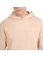 Pánska mikina 4F M1980 béžová 4FWAW25TSWSM1980 83S pánska