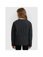 Dievčenská páperová bunda so syntetickou výplňou 4F 4FJRAW25TDJAF0767-20S