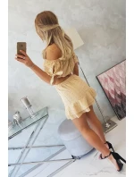 Vyšívaná súprava béžová Vyšívaná súprava béžová