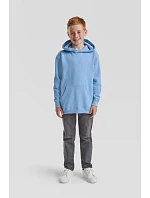 Fruit of the Loom Classic Kids Hooded Sweat Detská mikina s kapucňou 16.2043 vintage heather navy Fruit of the Loom Classic Kids Hooded Sweat Detská mikina s kapucňou 16.2043 vintage heather navy
