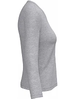 Kariban K 382 Dámske tričko s výstrihom do V a dlhými rukávmi 20.K382 oxford grey Kariban K 382 Dámske tričko s výstrihom do V a dlhými rukávmi 20.K382 oxford grey