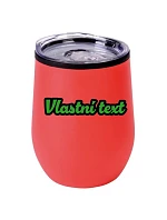 Personalizovaný termohrnček „BOWL“ s vlastným textom v obryse Personalizovaný termohrnček „BOWL“ s vlastným textom v obryse