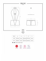 Neodolateľná košieľka 830 - CHE chemise - Obsessive Neodolateľná košieľka 830 - CHE chemise - Obsessive