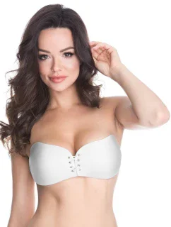 Samodržiaca podprsenka Wow biela - Julimex